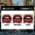 Maybelline Color Sensational Lipstick, Lip Makeup, Matte Finish, Hydrating Lipstick, Nude, Pink, Red, Plum Lip Color, Divine Wine, 1 Count - Image 4